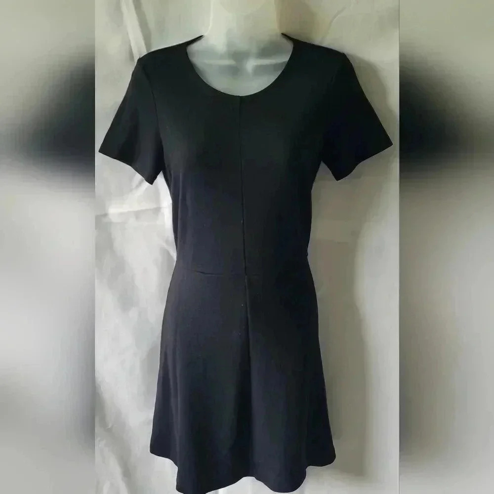 SIZE 6 THEORY dress Karline Idol Jersy A-Line Stretch Classic Career - Picture 2 of 11